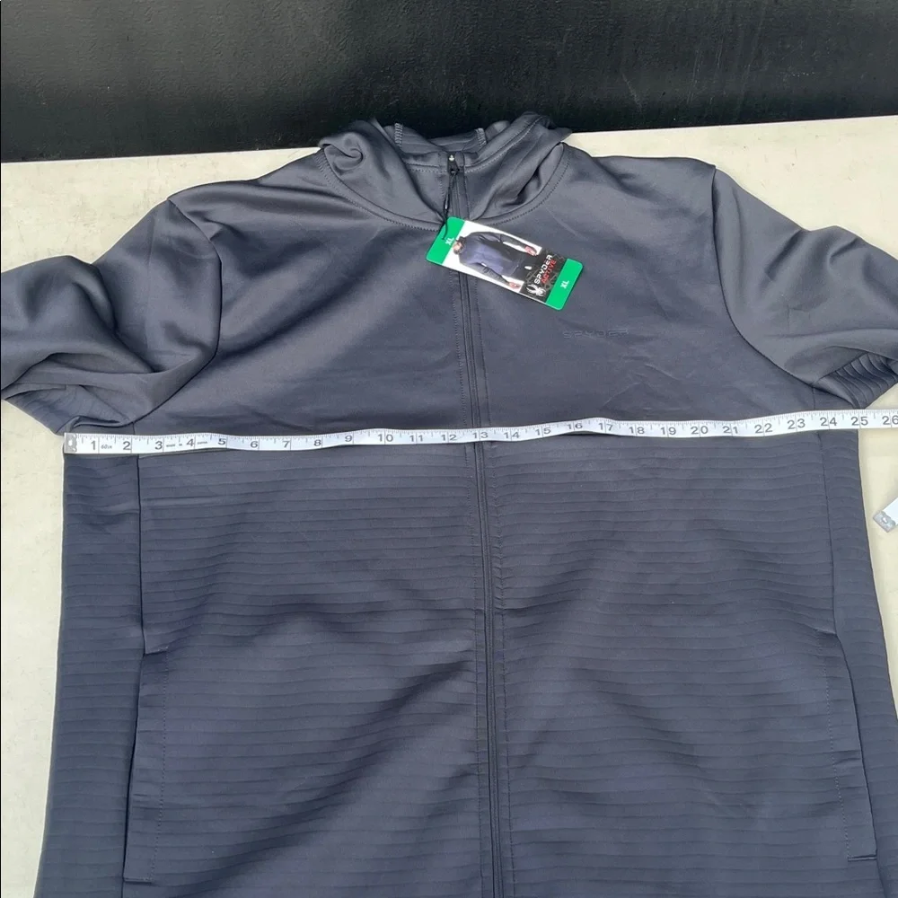 Spyder Active Charcoal Hoodie mens XL NWT